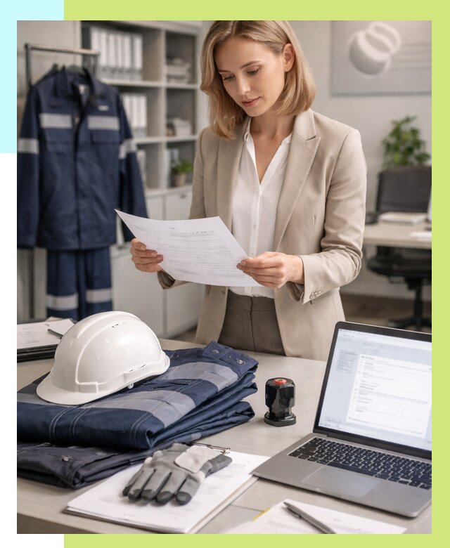 Сертификация спецодежды в Снежинске от 7274 р. | Алешин-Снж