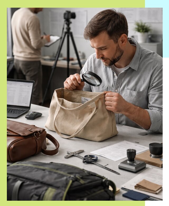 Сертификация сумок в Снежинске, оформление и получение сертификатов