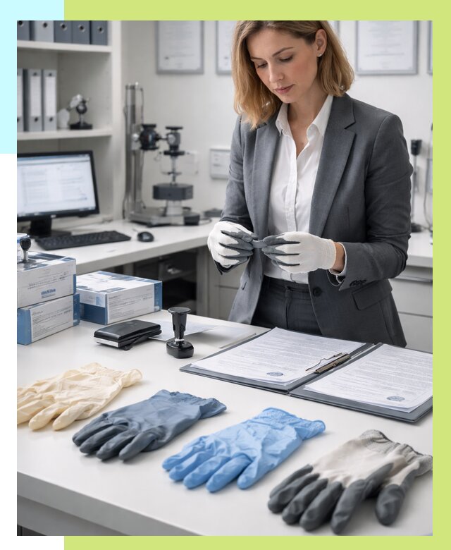 Сертификация перчаток в Снежинске от 8833 р. | Алешин-Снж