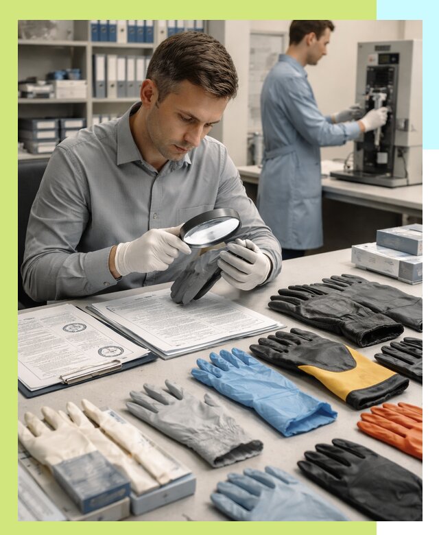 Сертификация перчаток и средств защиты продукции в Снежинске
