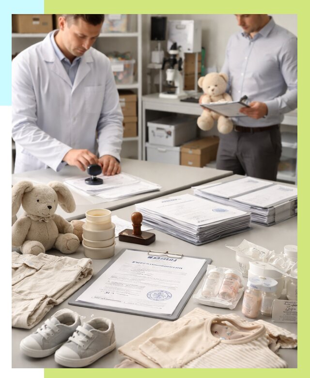 Сертификация детских товаров в Снежинске от 15588 р. | Алешин-Снж