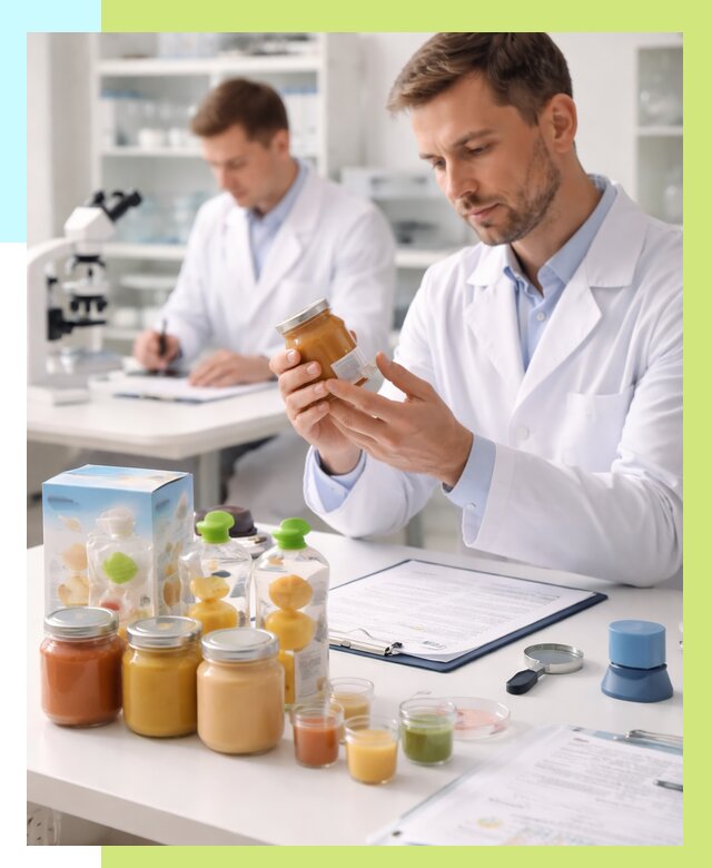 Сертификация детского питания в Снежинске от 31176 р. | Алешин-Снж