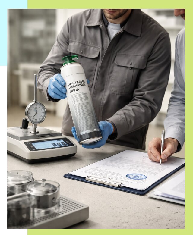 Сертификация монтажной пены в Снежинске от 15588 р. | Алешин-Снж