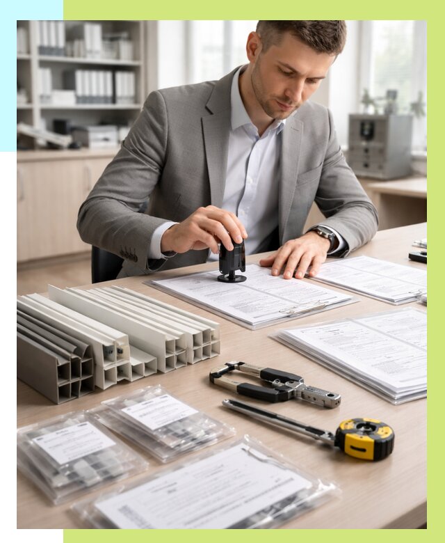 Сертификация ПВХ продукции в Снежинске от 8833 р., Алешин-Снж