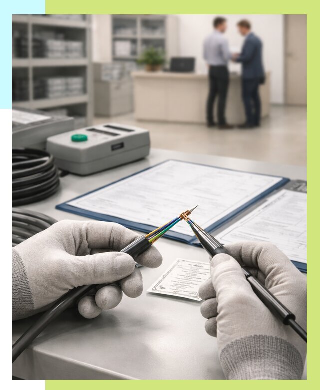 Сертификация провода в Снежинске от 18706 р. в Алешин-Снж