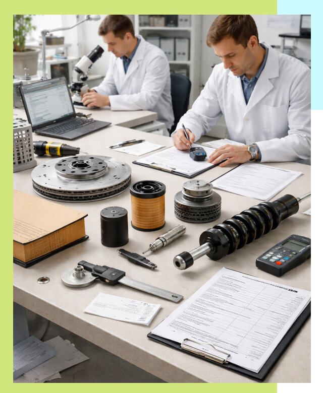 Сертификация автозапчастей и комплектующих в Снежинске по ГОСТ