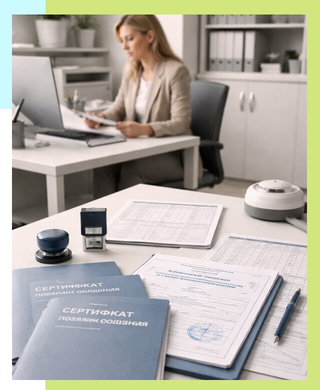 Сертификаты пожарной безопасности в Снежинске от 15588 р. | Алешин-Снж