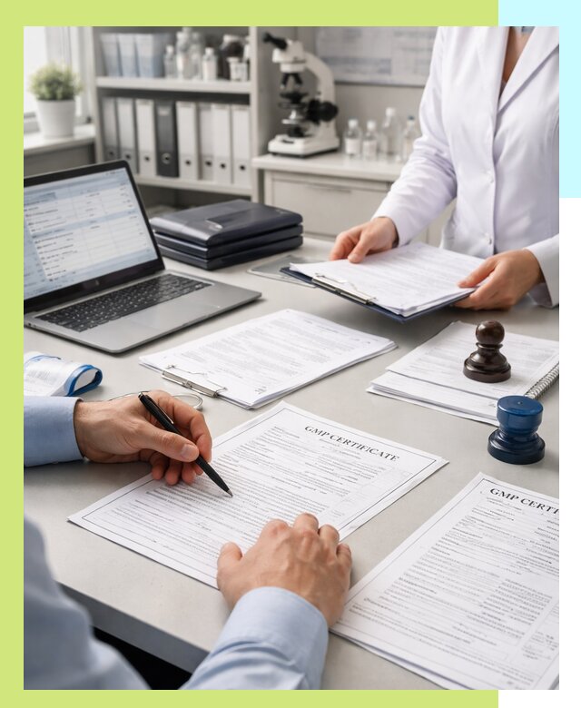 Оформление сертификата GMP в Снежинске для фармпроизводства