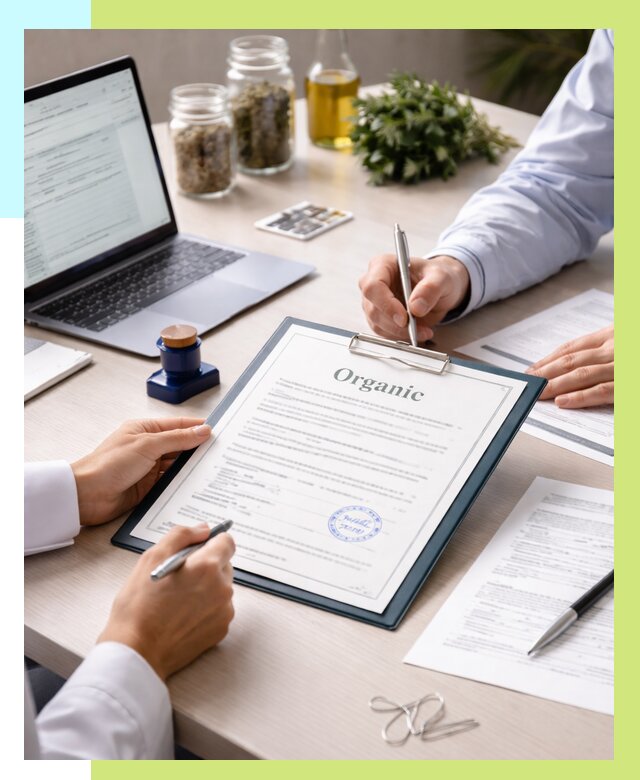 Оформление сертификат органик в Снежинске от 31176 р. | Алешин-Снж