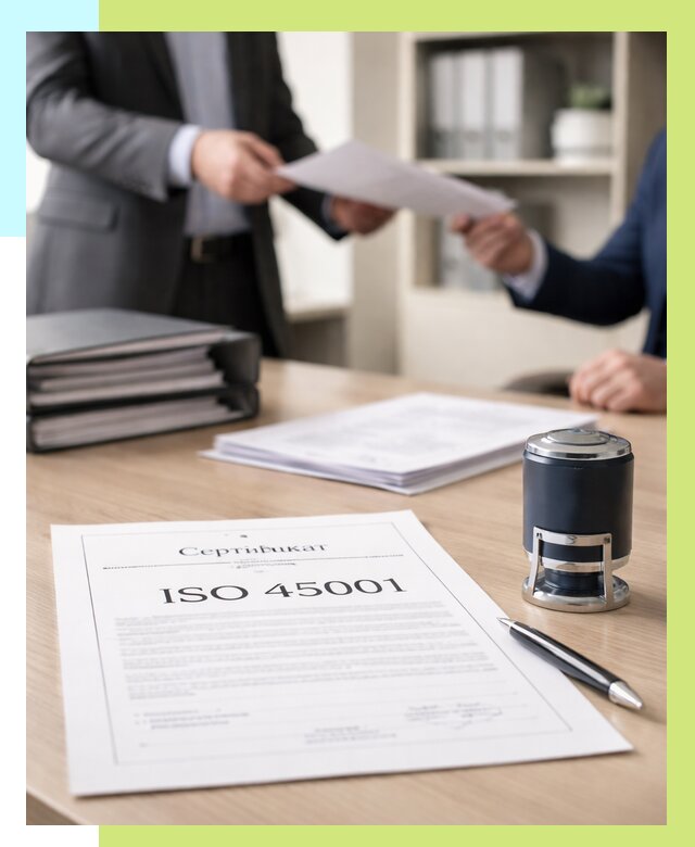 Сертификат ISO 45001 в Снежинске под ключ от 46764 р. | Алешин-Снж
