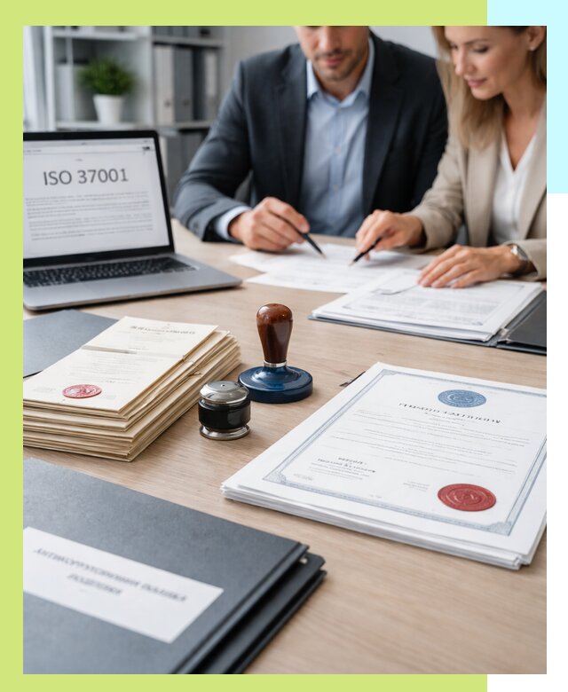 Получение сертификата ISO 37001 по системе борьбы с коррупцией в Снежинске